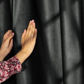 Сиво затъмняващо перде 140x270 cm – Restilo