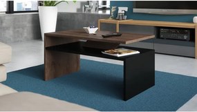 ПРИМА Кафяв дъб/Черен - МОДЕРНА ХОЛНА МАСА