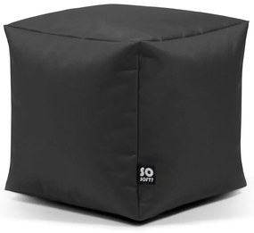 Тюркоазен детски пуф Cube M – So Soft?