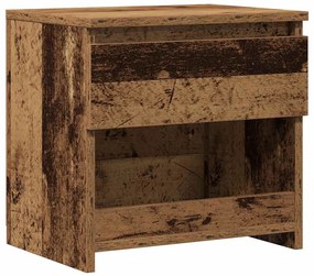 856406 vidaXL Нощно шкафче от старо дърво 40x30x39 cm Инженерна дървесина