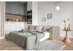 Бежов разтегателен диван 168 cm Lucky Lucy - Miuform