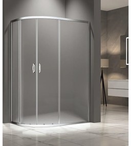 Душ кабина ICS 939R/2 NEW EASY ASSEMBLE, 100x80x180см, 4мм