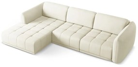 Бял ъглов диван (ляв ъгъл) Hoku – Makamii