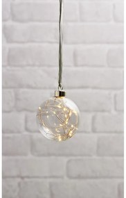 Светлинна декорация с коледен мотив ø 10 cm Glow - Star Trading