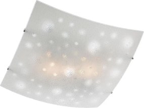 Redo 05-905 - Таванно осветително тяло ISIDE 2xE27/42W/230V 39x39 см прозрачно