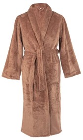 Кафява хавлия от микроплюш размер S/M Pippa – Tiseco Home Studio