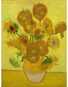 Живопис - репродукция 30x40 cm Sunflowers, Vincent van Gogh - Fedkolor