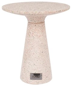 Розова сгъваема маса, подходяща за използване на открито , ø 41 cm Victoria - Zuiver