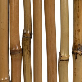 Бамбуков стелаж в естествен цвят 78x165x40 cm Manali – Ixia