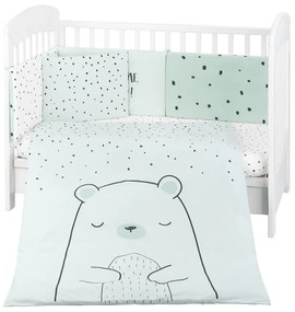 KIKKA BOO Сет 6 части 60х120 BEAR WITH ME MINT