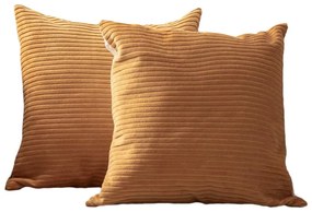 Калъфки за възглавници от рипсено кадифе в комплект от 2 бр. 43x43 cm – Mioli Decor