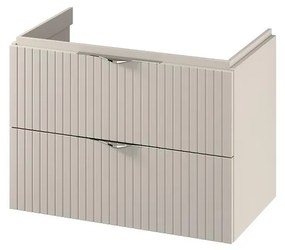 Cersanit S1015-003 - Стенен шкаф под мивка TIRSO 80x45 см бежов