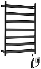 Sapho - Електрически сушилник за кърпи ELIAS 105W/230V 49x73 cm матово черно