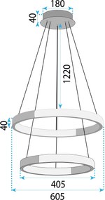 Лампа LED LHJ044-CP2 GOLD