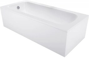 Mexen Vega правоъгълна вана 130 x 70 cm с облицовка, бяла - 55011307000X