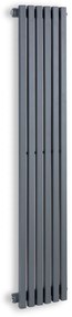 Besoa Delgado 120 x 25, радиатор, 508 W, топла вода, 1/2 ", 4 - 10 m², сив