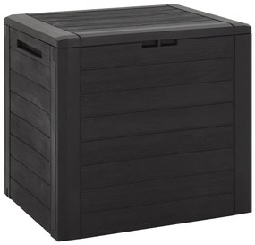 Sonata H Градински сандък за съхранение кафяв 58,5x46x55 см полипропилен