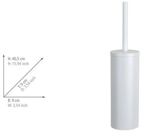 Бяла четка за тоалетна от неръждаема стомана Orea – Wenko