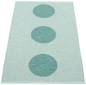 Тюркоазен килим за открито и закрито 70x120 cm Vera Pop Jade – Pappelina