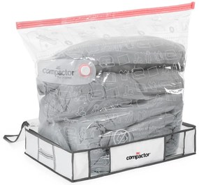 Вакуумни подсилени текстилни кутии за съхранение на дрехи в комплект 3 бр. 45x65x15,5 cm Life – Compactor
