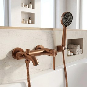 Смесител за вана Rea Foster Brush Copper