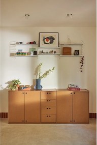 Скрин в естествен цвят 197x80x40 cm Wally – Teulat