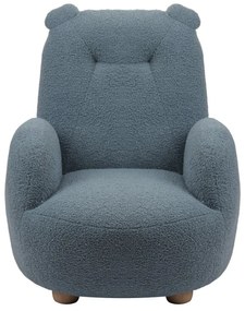 Син детски стол от букле Rocky – Vipack