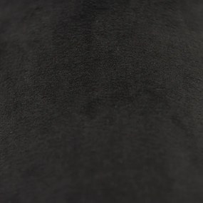 Кадифен абажур черен 18/18/14 със златист интериор