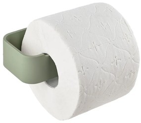 Светлозелен стенен метален държач за тоалетна хартия Ume – Zone
