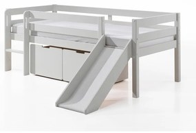 Бели чекмеджета за под детско легло 2 бр Pino - Vipack