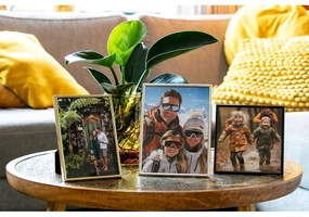 Черна метална стояща/висяща рамка 16x16 cm Sweet Memory – Zilverstad