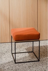 Черен тапициран стол Feo – noo.ma