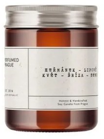 Ароматна свещ от соев восък време на горене 40 час #57 Chamomile, Linden, Birch – Perfumed Prague