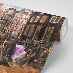 Тапет – Рисуван Амстердам