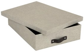Бежова кутия за съхранение Oskar - Bigso Box of Sweden