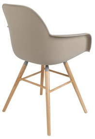 Бежови трапезни столове в комплект от 2 броя Albert - Zuiver