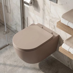 тоалетна чиния REA Focus Tornado Taupe