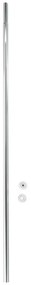 Прът за душ завеса в сребрист цвят 110 - 185 cm – Wenko