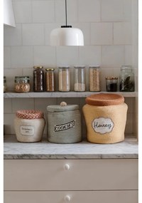 Светлокафява текстилна детска кошница за играчки ø 28x27 cm Honey Pot – Lorena Canals