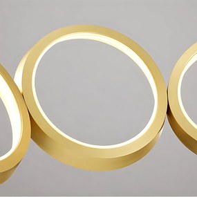Лампа LED APP1800-CP Brush Gold