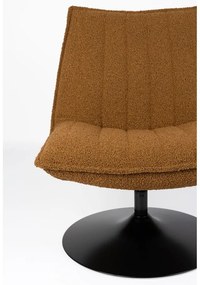 Стол в цвят охра от плат bouclé Jax - White Label