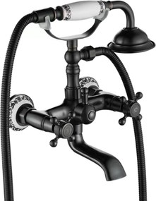 Смесител за вана Rea Rustico Old Black