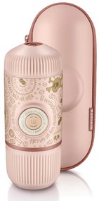 Преносима еспресо машина Wacaco Nanopresso Dark Soul Pink, 18bar, 80 мл, За мляно кафе, Без необходимост от зареждане и батерии, Калъфче, Розов