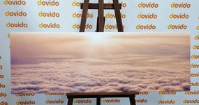 Картина на платно – Залез от прозореца на самолет