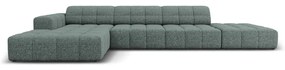 Тюркоазен ъглов диван (ляв ъгъл) Chicago - Cosmopolitan Design
