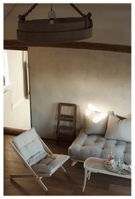 Сгъваем стол Raw/Linen Бежово Boogie - Karup Design