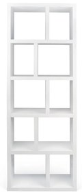 Бял шкаф за книги 70x198 cm Berlin - TemaHome