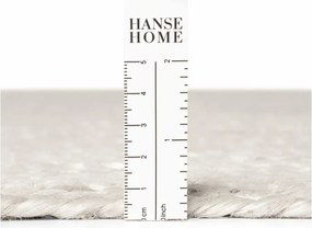 Кремав двустранен/ръчно изработен ютен килим 160x230 cm Braided – Hanse Home