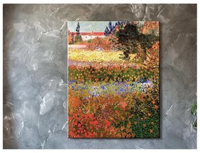 Репродукция на картина 30x40 cm Flower garden - Fedkolor