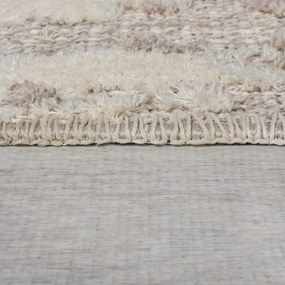 Сиво-бежов килим подходящ за пране 78x150 cm Connely – Flair Rugs